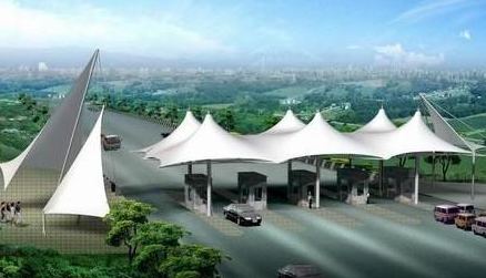 合肥膜結(jié)構(gòu)車棚廠家：膜結(jié)構(gòu)車棚怎么裁剪？